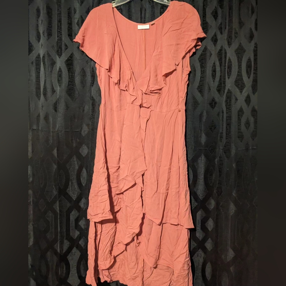 New York & Co. | Rose Pink Faux Wrap Dress